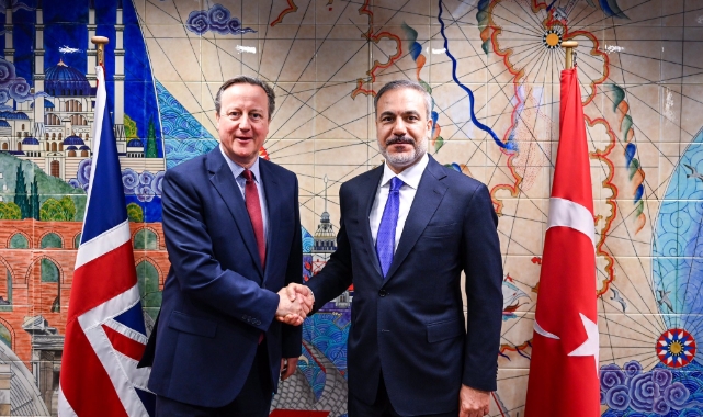 Hakan Fidan David Cameron'la bir araya geldi