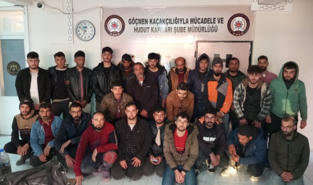 Hatay'da 26 düzensiz göçmen yakalandı