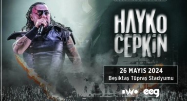 Hayko Cepkin, 26 Mayıs'ta Beşiktaş Stadyumunda
