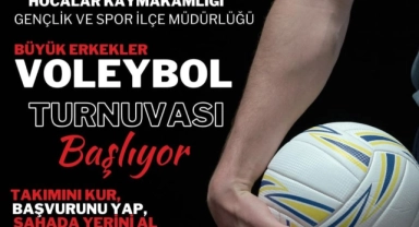 Hocalar’da voleybol heyecanı