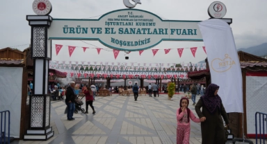 Hükümlülerin yaptığı ürünler fuarda ilgi gördü