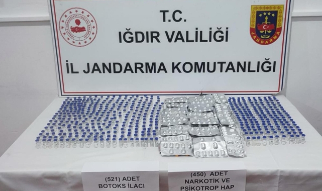 Iğdır'da 5 yabancı uyruklu şahıslara operasyon