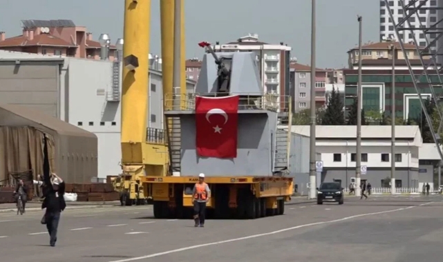 İlk milli deniz topu testlere hazır!