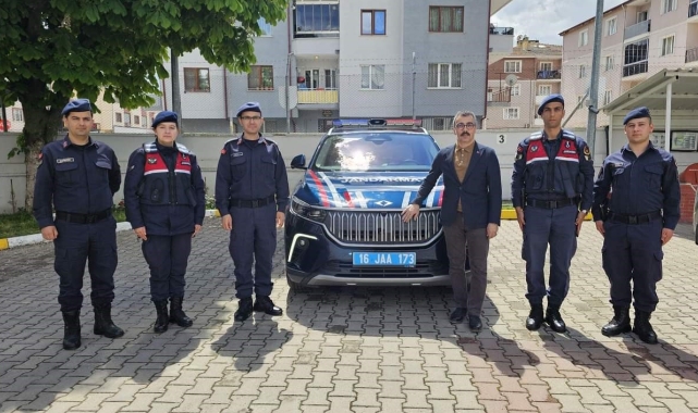 İnegöl Jandarma'sına TOGG