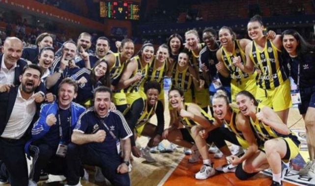 ING Kadınlar Basketbol Süper Ligi'nde şampiyon Fenerbahçe!
