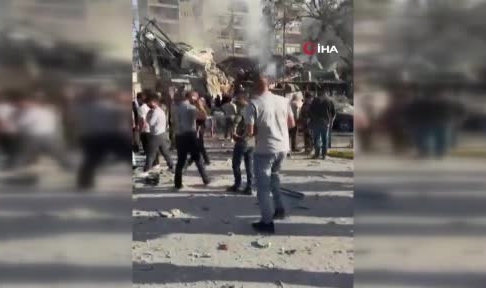 İran’ın Suriye Büyükelçiliği yakınına hava saldırısı düzenlendi