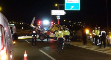 İzmir'deki taksi kazasında ölü sayısı 2'ye çıktı