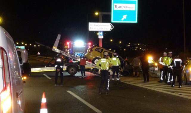 İzmir'deki taksi kazasında ölü sayısı 2'ye çıktı