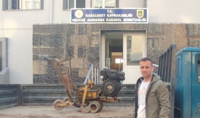 JASAT hırsızı kıskıvrak yakaladı