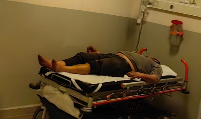 Kaçak akıma yakalanan işçi yaralandı