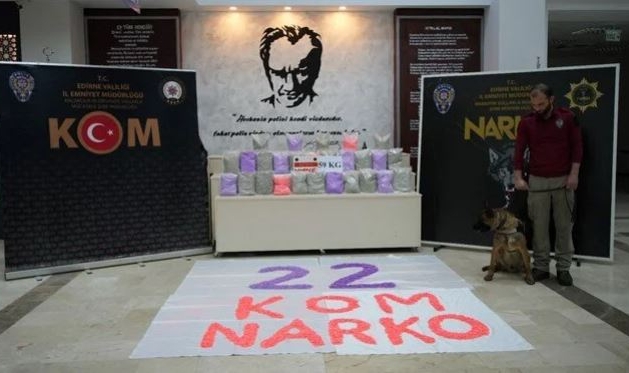 Kapıkule Sınır Kapısı'nda 50 milyon liralık uyuşturucu operasyonu