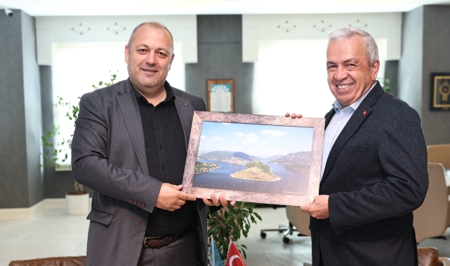 Kardeş kent Ardino'dan Başkan Özdemir'e ziyaret