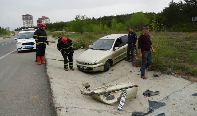 Kastamonu'da trafik kazası: 1 yaralı