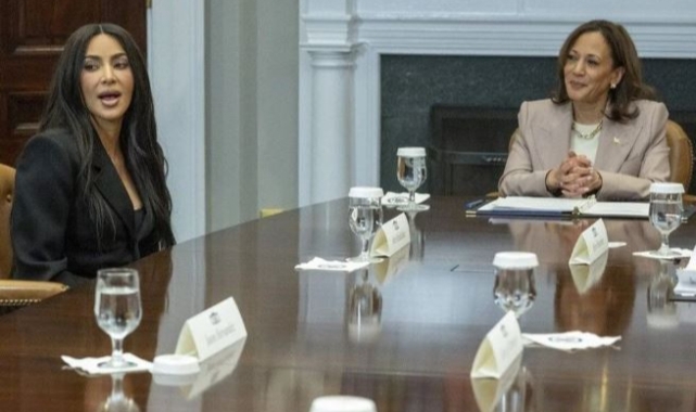 Kim Kardashian Beyaz Saray'da