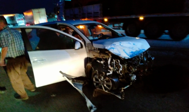 Konya’da otomobil ile kamyon çarpıştı: 4 yaralı