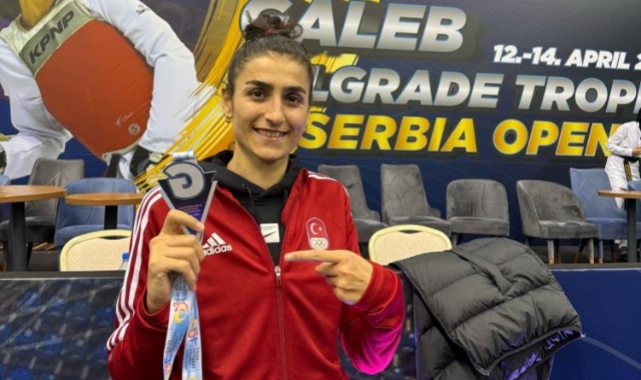 Kübra İlgün gümüş madalya ile döndü