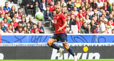 Lille Yusuf Yazıcı'nın golüyle galip geldi
