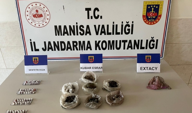 Manisa’da jandarmadan uyuşturucu tacirlerine darbe: 2 tutuklama