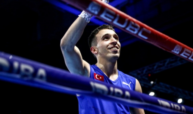 Milli boksör Samet Gümüş Avrupa şampiyonu!