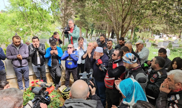 Motosikletliler 'Oğuz Murat Aci için adalet' diyerek buluştu