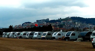 Mudanya 50’den fazla karavana ev sahipliği yapıyor