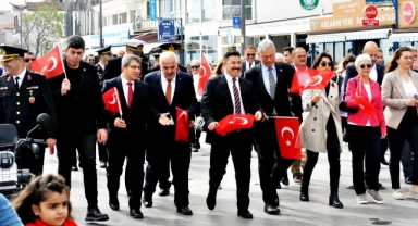 Mudanya'da 23 Nisan bayramı coşkusu