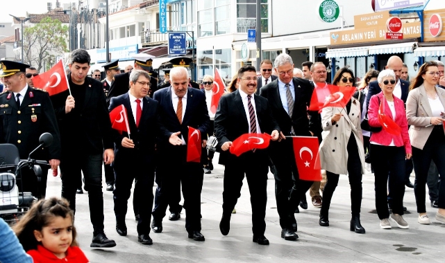 Mudanya'da 23 Nisan bayramı coşkusu