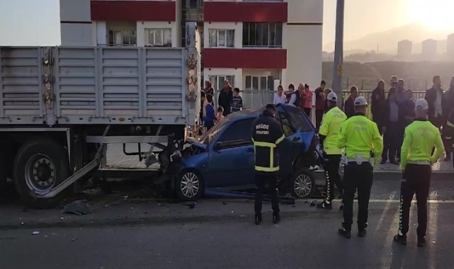 Niğde’de 3 aracın karıştığı kaza ucuz atlatıldı