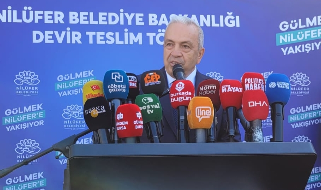 Nilüfer'de devir teslim töreni yapıldı