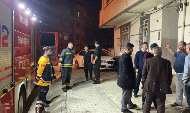 Ocakta unutulan tencere yangın çıkardı