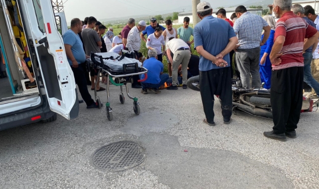 Osmaniye’de otomobil ile motosiklet çarpıştı: 3 yaralı