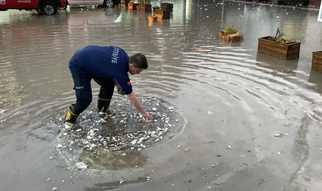 Osmaniye’de sağanak hayatı olumsuz etkiledi
