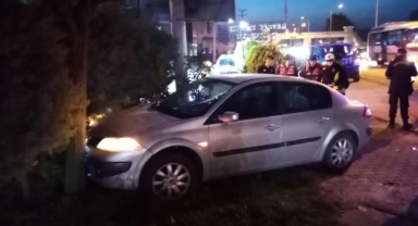 Otomobil ile çarpışan motorcu hayatını kaybetti