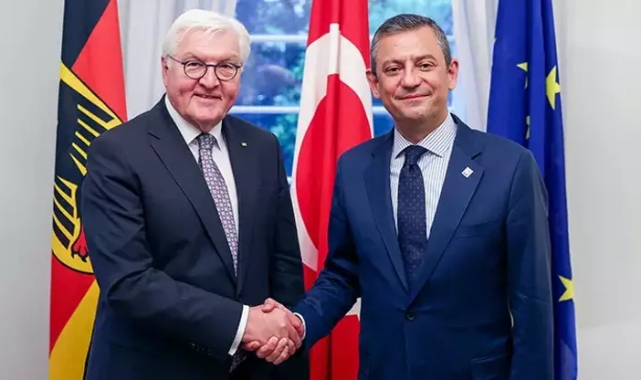 Özgür Özel, Almanya Cumhurbaşkanı ile görüştü