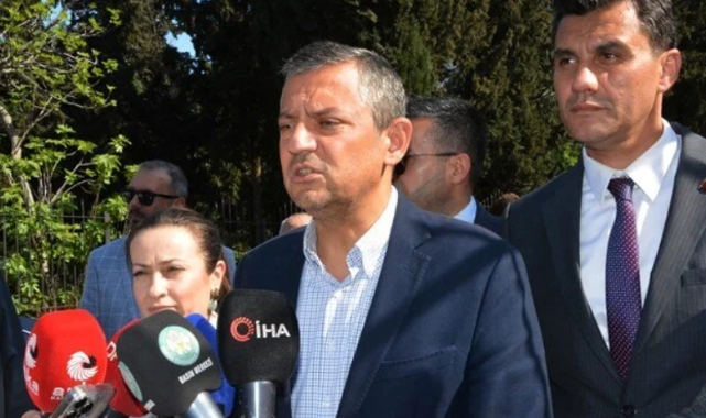 Özgür Özel'den 'Hatay' açıklaması