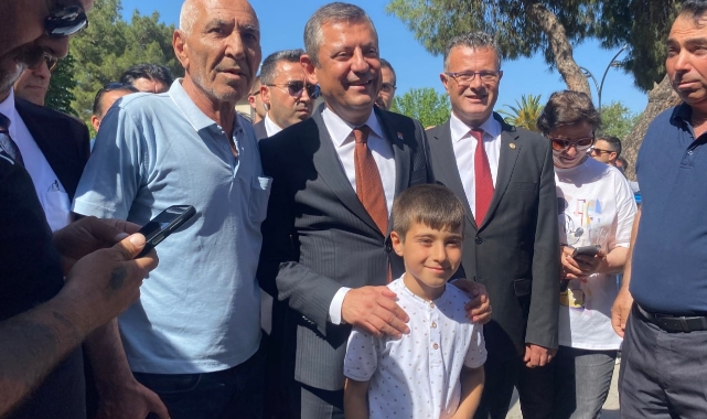 Özgür Özel'e 9 yaşındaki adaşından sürpriz