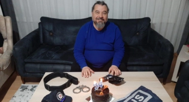 Polis memuru kalbine yenik düştü