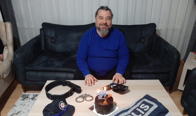Polis memuru kalbine yenik düştü