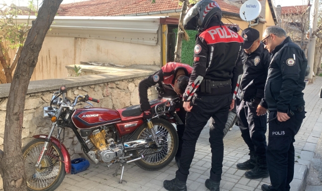 Polisten kaçan motosiklete inanılmaz ceza