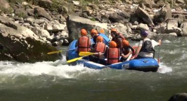 Rafting sezonu başladı