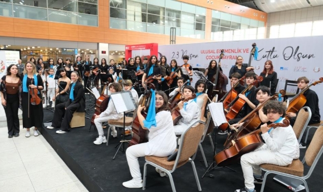 Sabiha Gökçen Havalimanı’nda 23 Nisan konseri