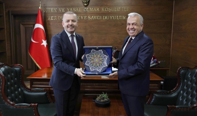 Şadi Özdemir'den Nilüfer İlçe Kaymakamına ziyaret