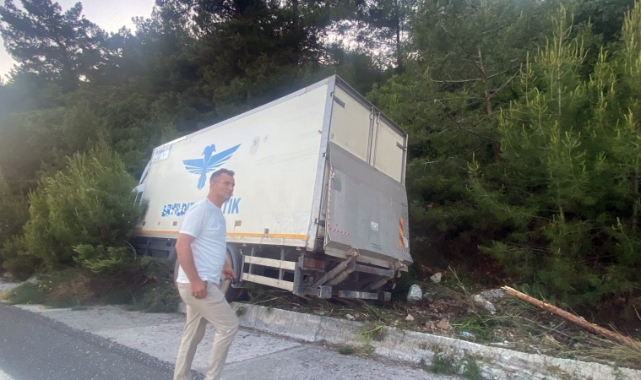 Sakartepe rampasında kaza