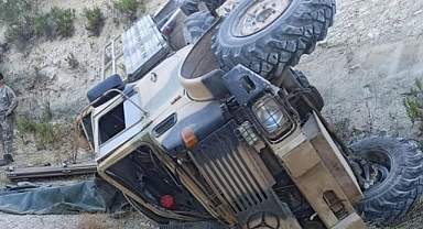 Şırnak'ta askeri araç devrildi! 1 şehit, 3 yaralı