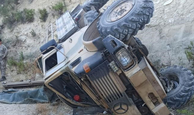 Şırnak'ta askeri araç devrildi! 1 şehit, 3 yaralı