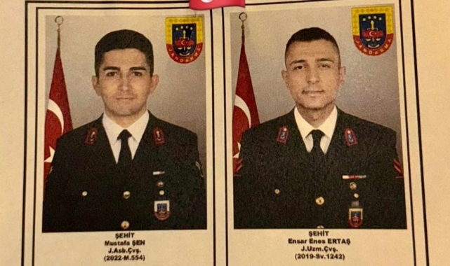 Şırnak'ta şehitler askerler için tören düzenlendi