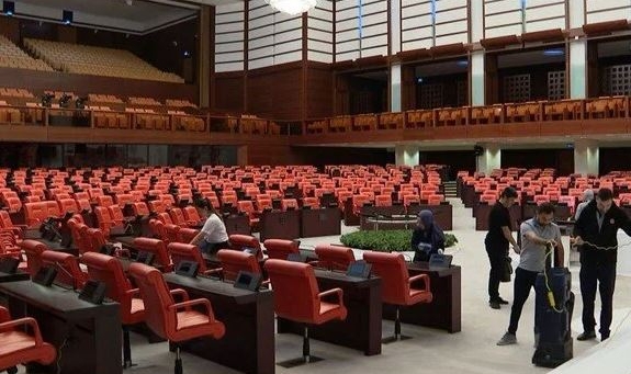TBMM'de bayram temizliği başladı