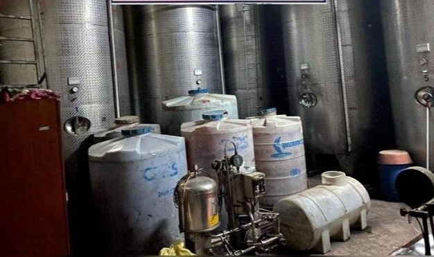 Tekirdağ'da 72 bin litre sahte alkol ele geçirildi