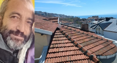 Temizlik yaparken çatıdan yere düştü!