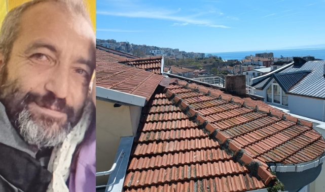 Temizlik yaparken çatıdan yere düştü!